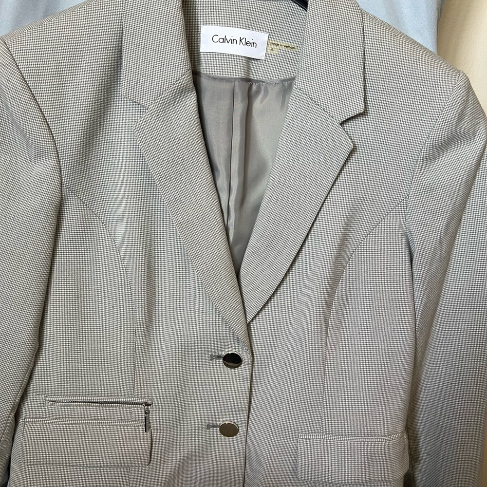 Calvin Klein Gray Blazer